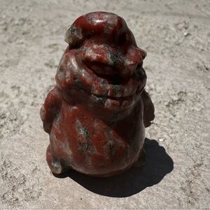 Red Sesame Jasper Oogie Boogie Figurine